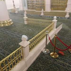 Ashab e Suffa's platform: Masjid al Nabawi Medina Saudi Arabia